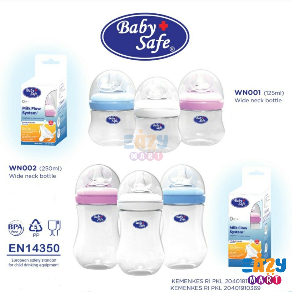 Baby Safe Botol Susu Wide Neck