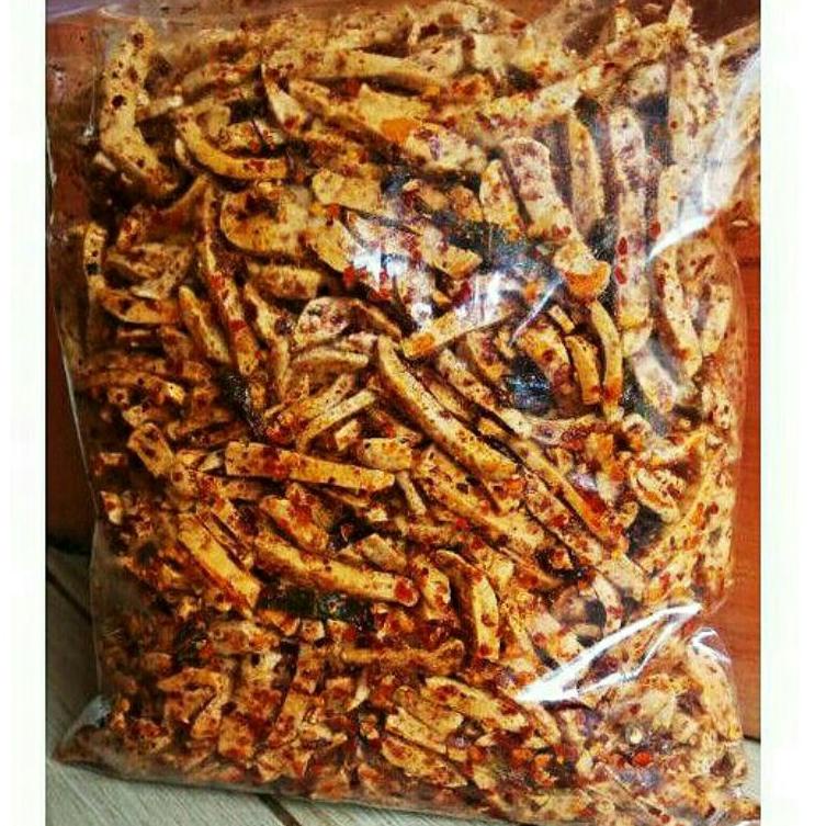 

BARU E853 Basreng pedas extra daun jeruk 1kg ↸