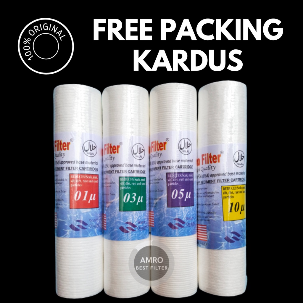 Jual Spon / Cartridge / Sediment Filter Air merk NANO FILTER 10