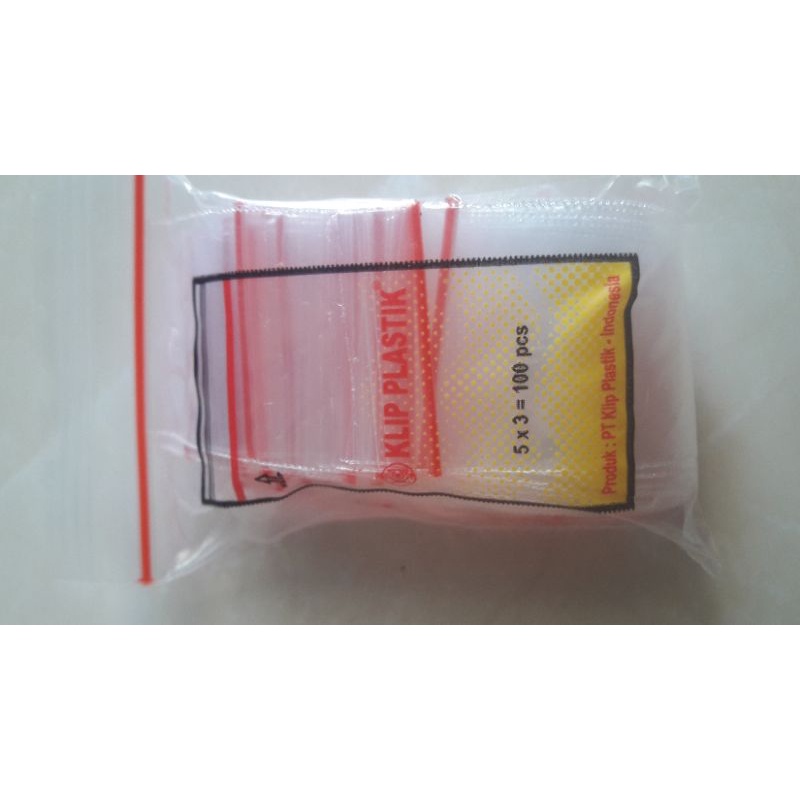 Plastik klip 5x3