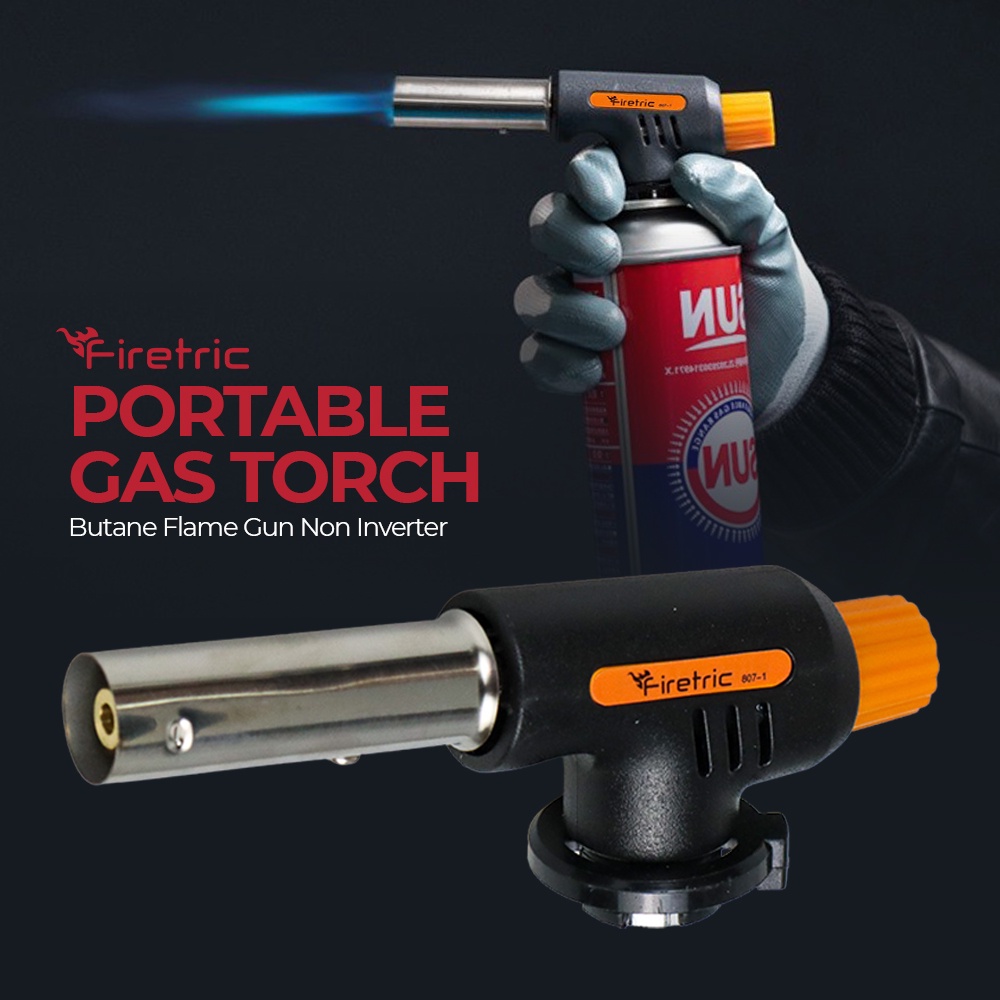 Firetric Portable Gas Torch Butane Flame Gun Non Inverter