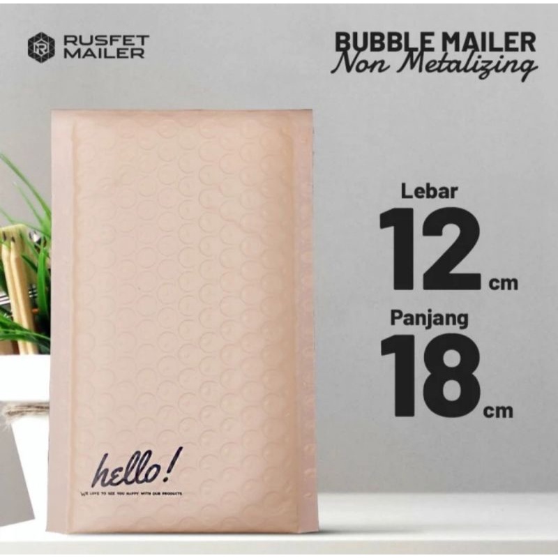 Amplop Bubble Mailer PINK