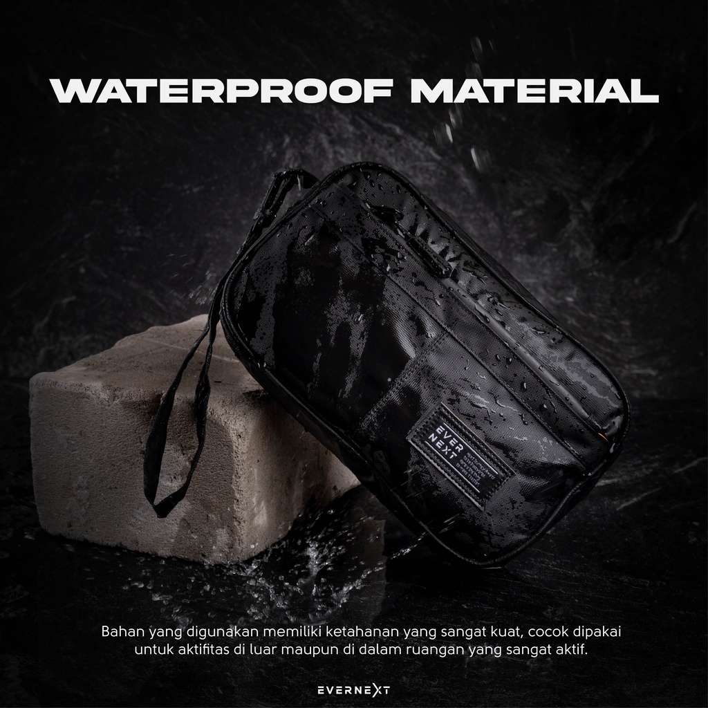 Hand Bag Waterproof Tas Tangan Pria Wanita Casual Premium Air Tas Clutch Bag Multifungsi Pouch Bag Wanita Travel Organizer Pria Wanita Waterproof