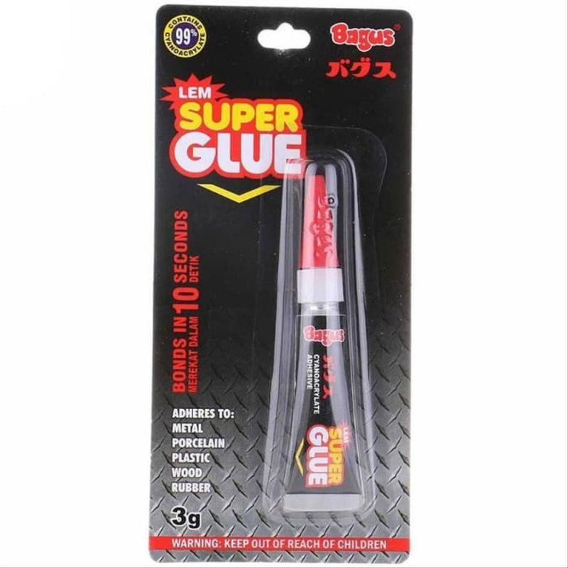 

Bagus Lem Super Glue 1pcs Lem Super Lengket