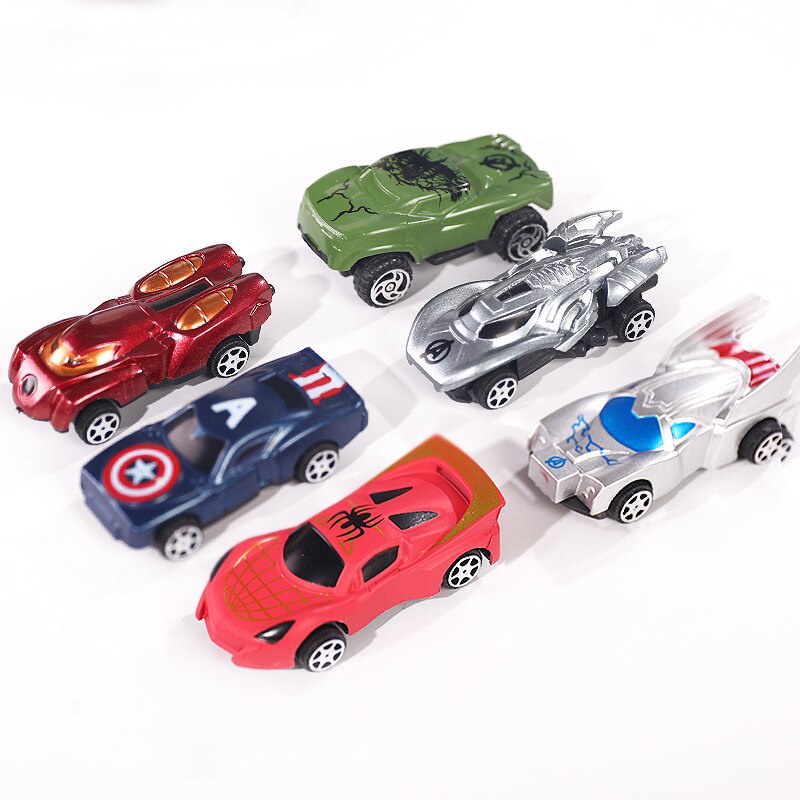 &lt; M.A &gt; Set Hiasan Cake Mobil-Mobilan Anak Figure McQueen &amp;  Avangers  Figure Cake Topper Hiasan Kue