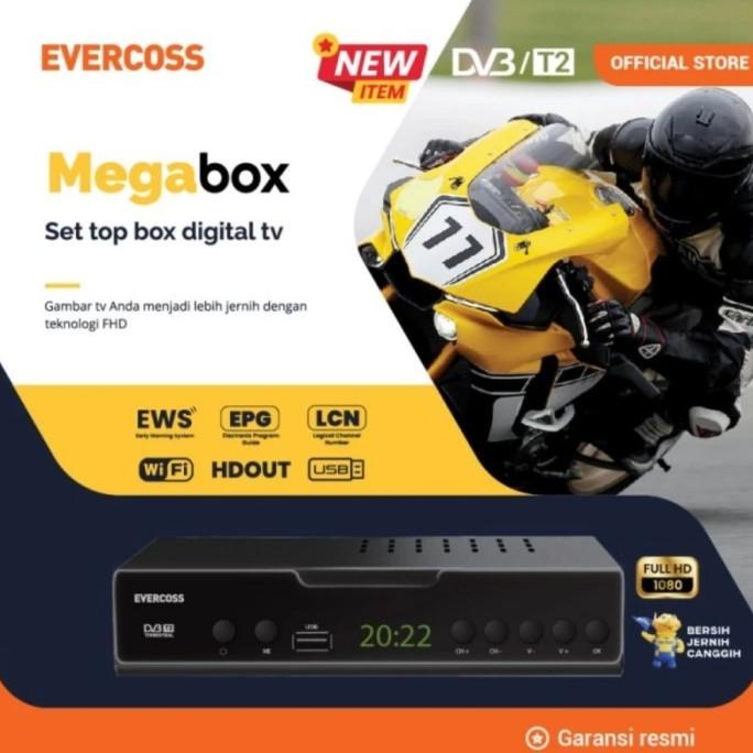 set top box tv digital evercoss /set top box tv digital evercross max