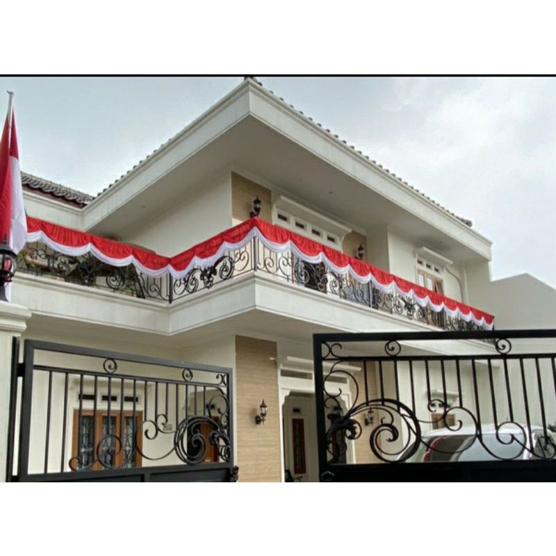 Bendera panjang bendera karet bendera merah putih panjang