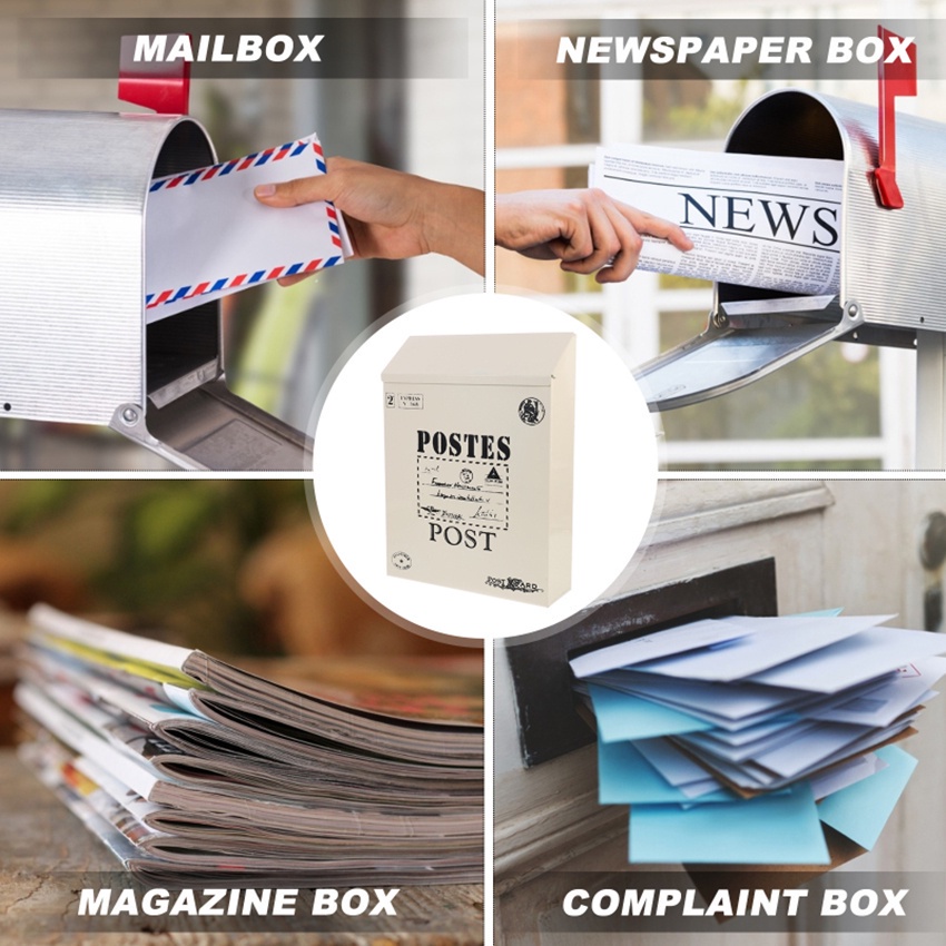 

Terlaris ✨ - Kotak Pos Surat Mail Box bahan besi plat3.1.23