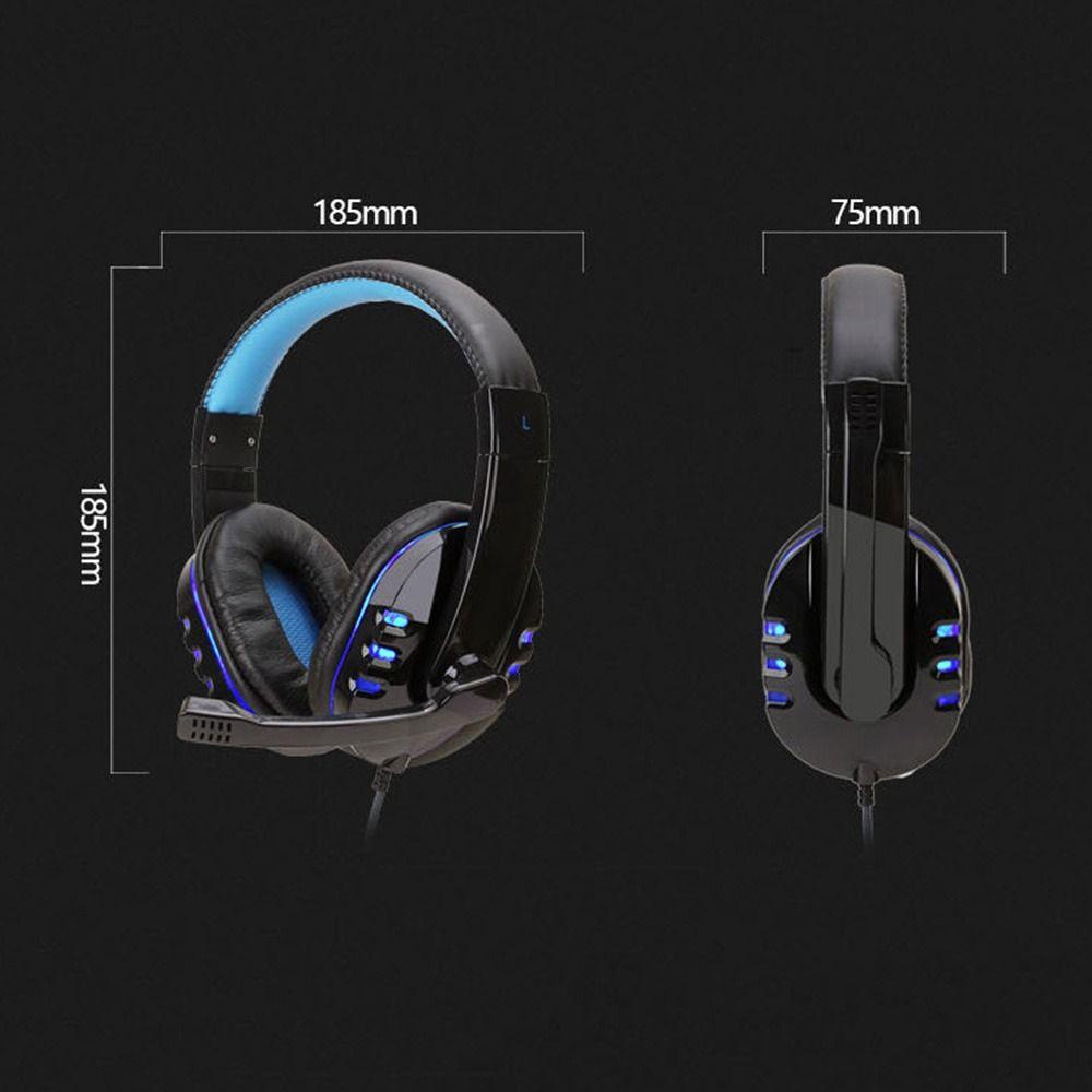 POPULAR Populer PS5 Gaming Headset Earphone Gamer PC Laptop PS4 PS5 XBOX ONE Wired Untuk PC Laptop PS4 PS5 XBOX ONE