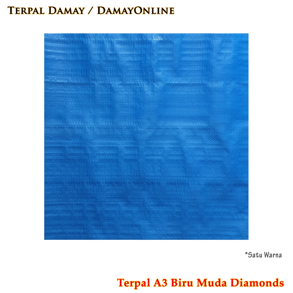 Terpal Rol A3 Biru Muda Korea Diamonds ( Harga / Rol )
