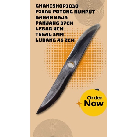 pisau potong rumput baja/pisau potong rumput panjang/pemotong rumput/potong rumput/alat potong rumpu