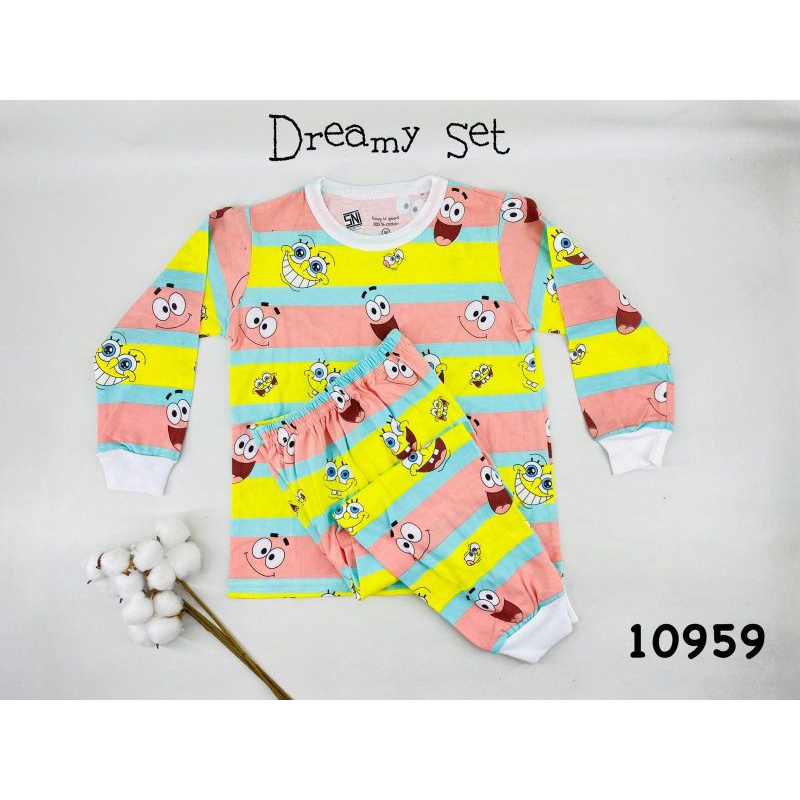 LOOPIE KIDS - DREAMY SET SETELAN PANJANG ANAK - SETELAN BAJU ANAK - BAJU BAYI