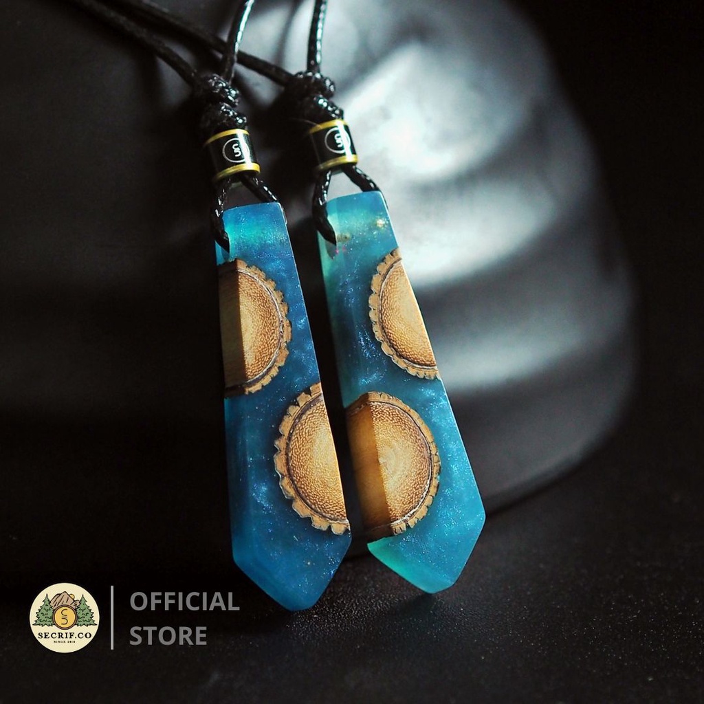 SECRIF.CO KALUNG RESIN PASANGAN UNIK PRIA WANITA COUPLE WOOD ABADI