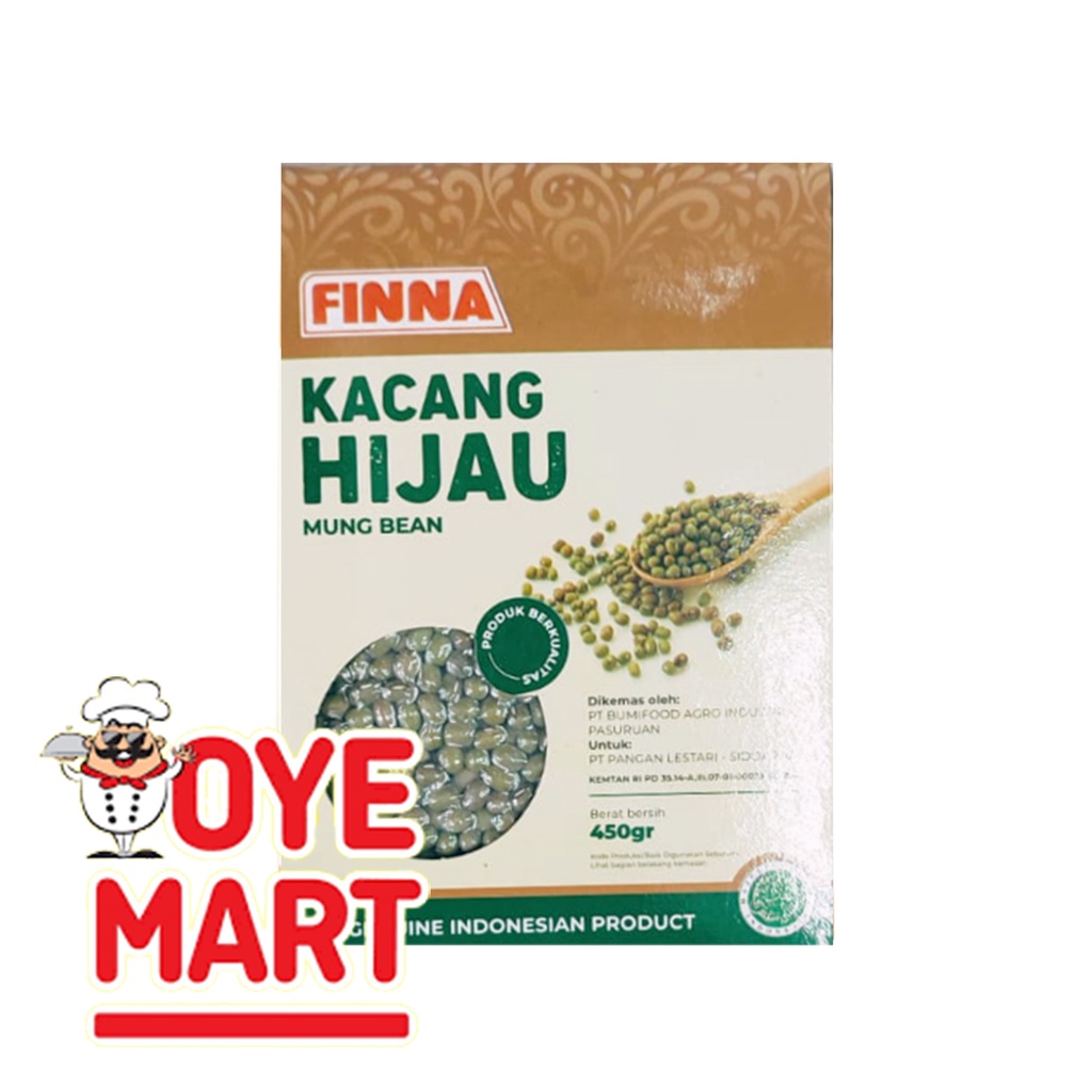 FINNA KACANG HIJAU 500GR