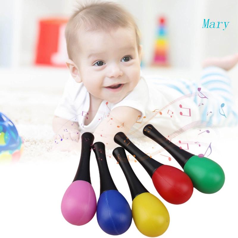 Mary Music Rattle Hammer Handbell Shaking Toy Mainan Alat Musik Untuk Bayi1 2 3