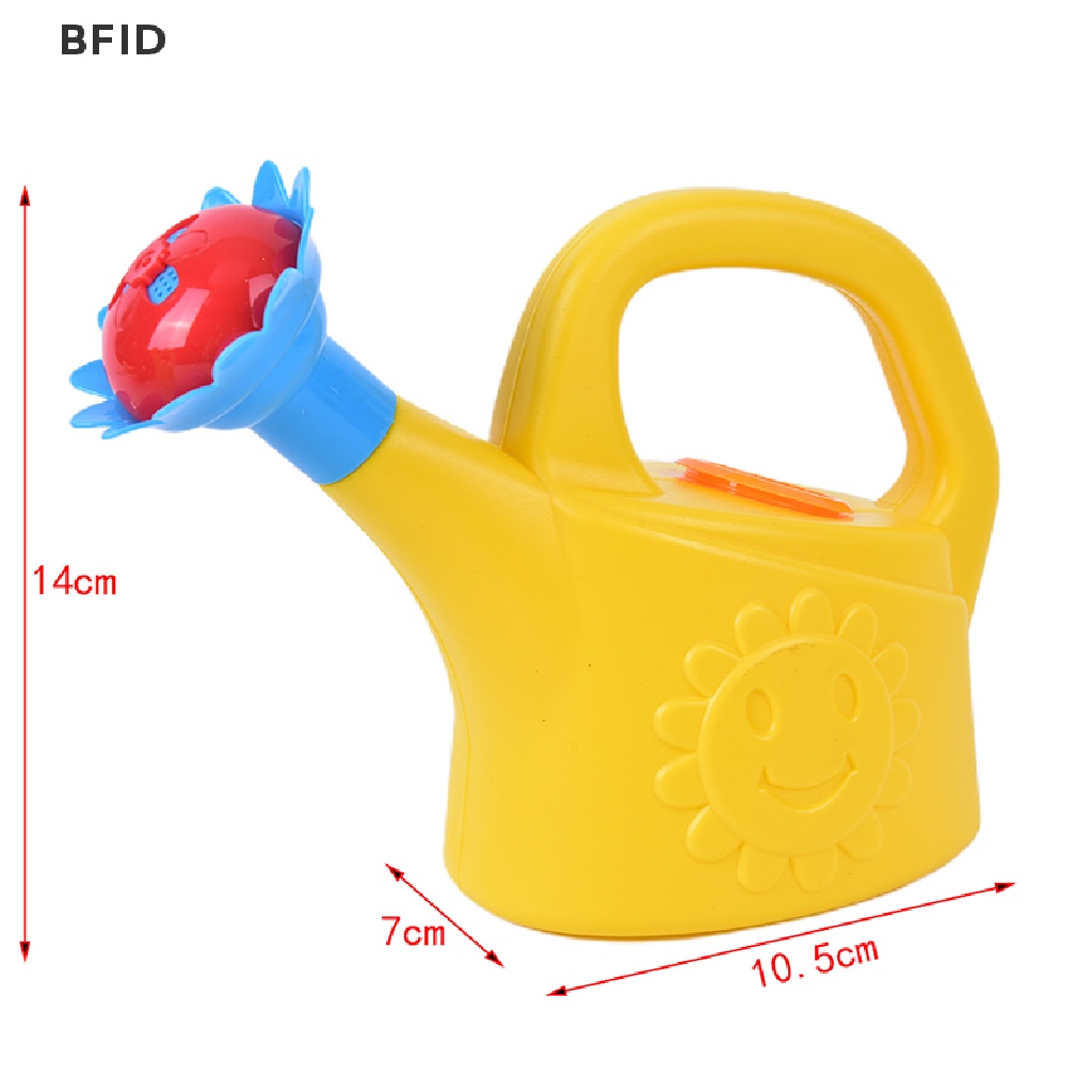 [BFID] Sprinkler Watering Can Lucu Kartun Anak Bunga Plastik Botol Mainan Pantai [ID]