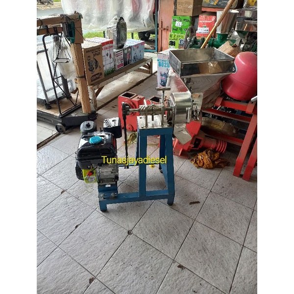 Mesin Giling Bumbu 6inch + Engine 8Hp