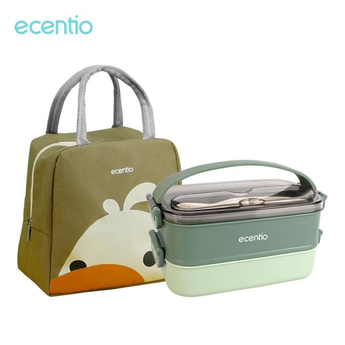 TREND ECENTIO 1.2L LUNCH BOX/KOTAK MAKAN+LUNCH BAG SET DISCOUNT