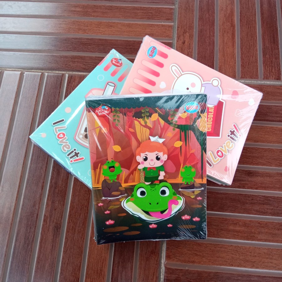 

BUKU TULIS SIDU ISI 38 LEMBAR PER-PAK ISI 10 BUKU// NON KIKY