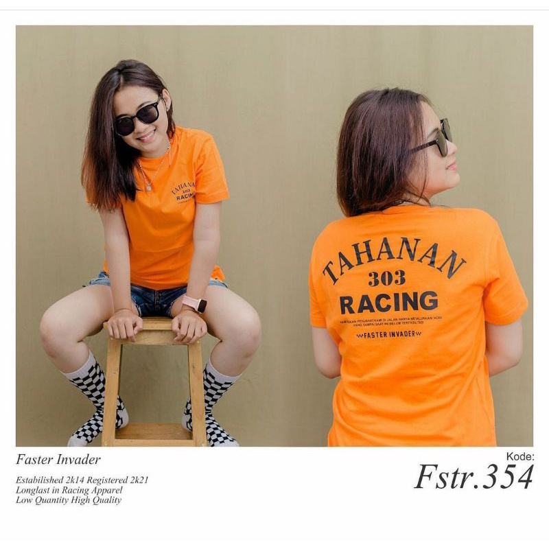 KAOS TAHANAN RACING FASTER INVADER