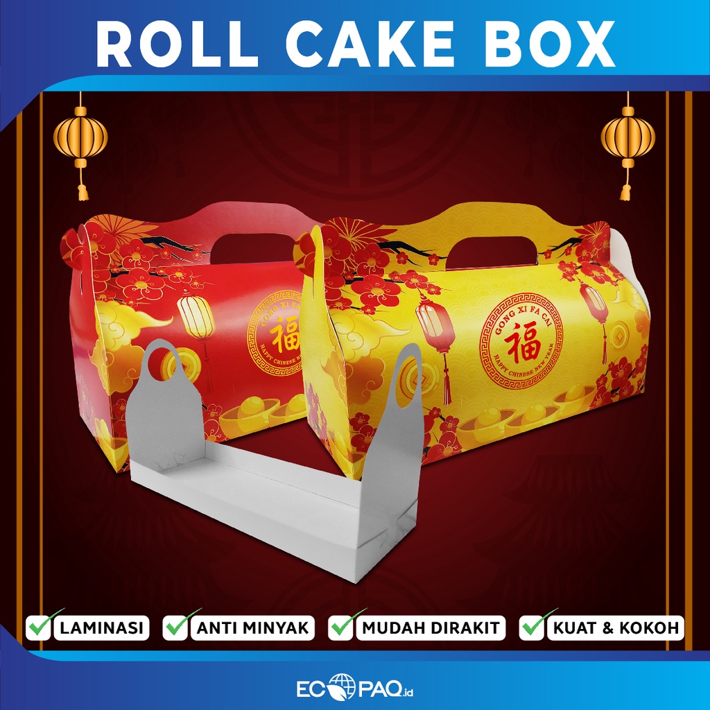 

Box Kotak Dus Kue IMLEK JINJING - FULL COLOR - 27,5x10x18cm (10 pcs)