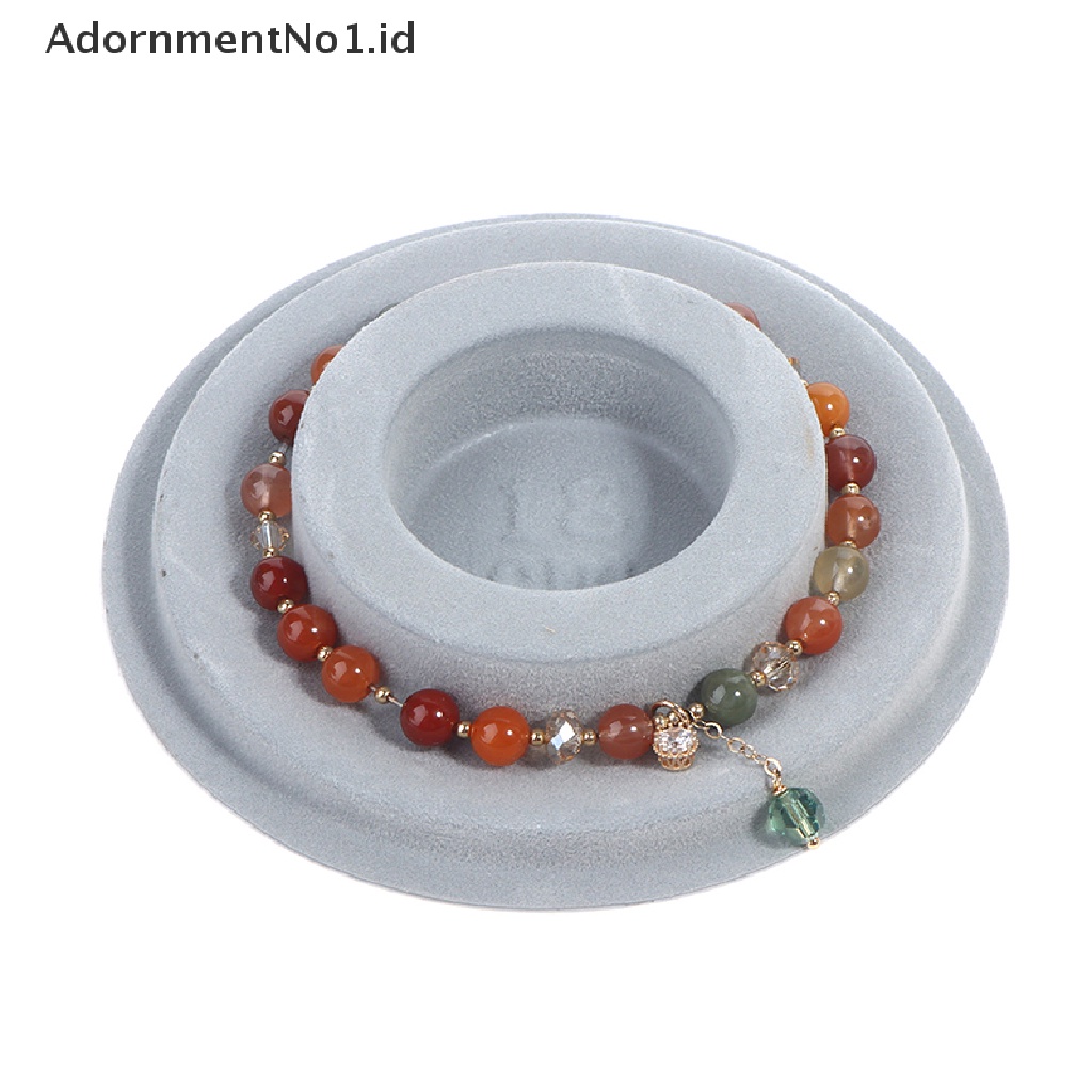 [AdornmentNo1] Flocked Bead Board Untuk Gelang Kalung Tray Manik-Manik Alat Ukur [ID]