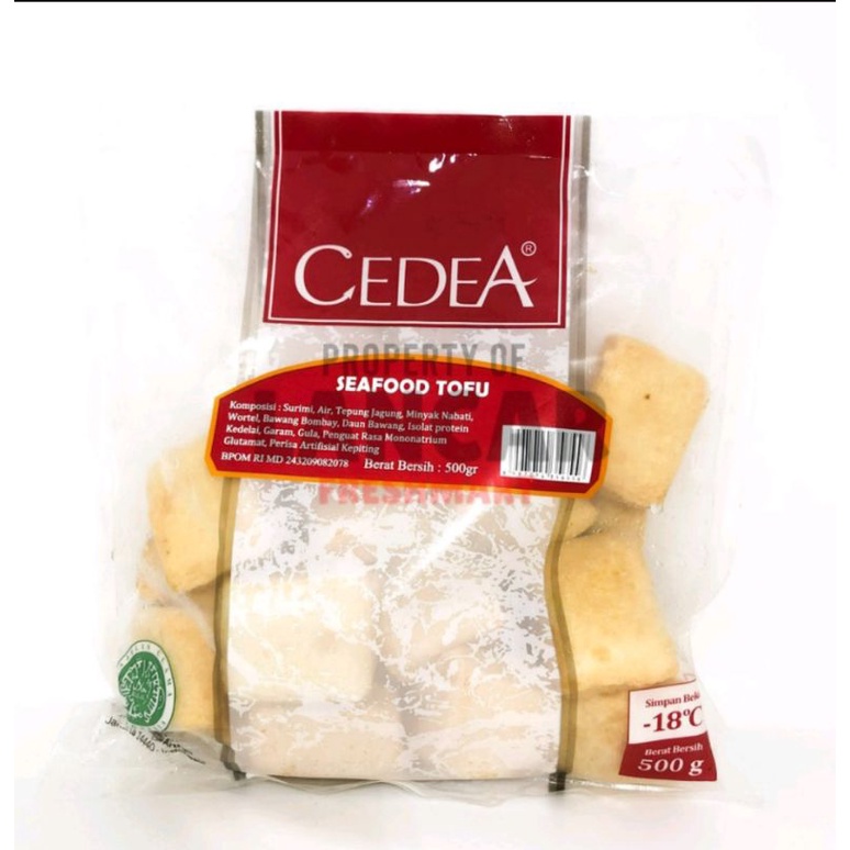 

Cedea seafood tofu 500g