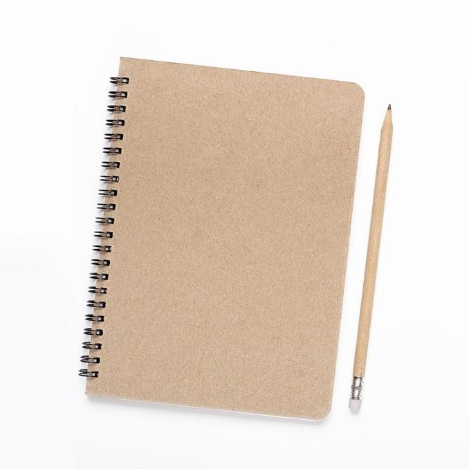 

Notebook Spiral #Kraft - Notebook Custom