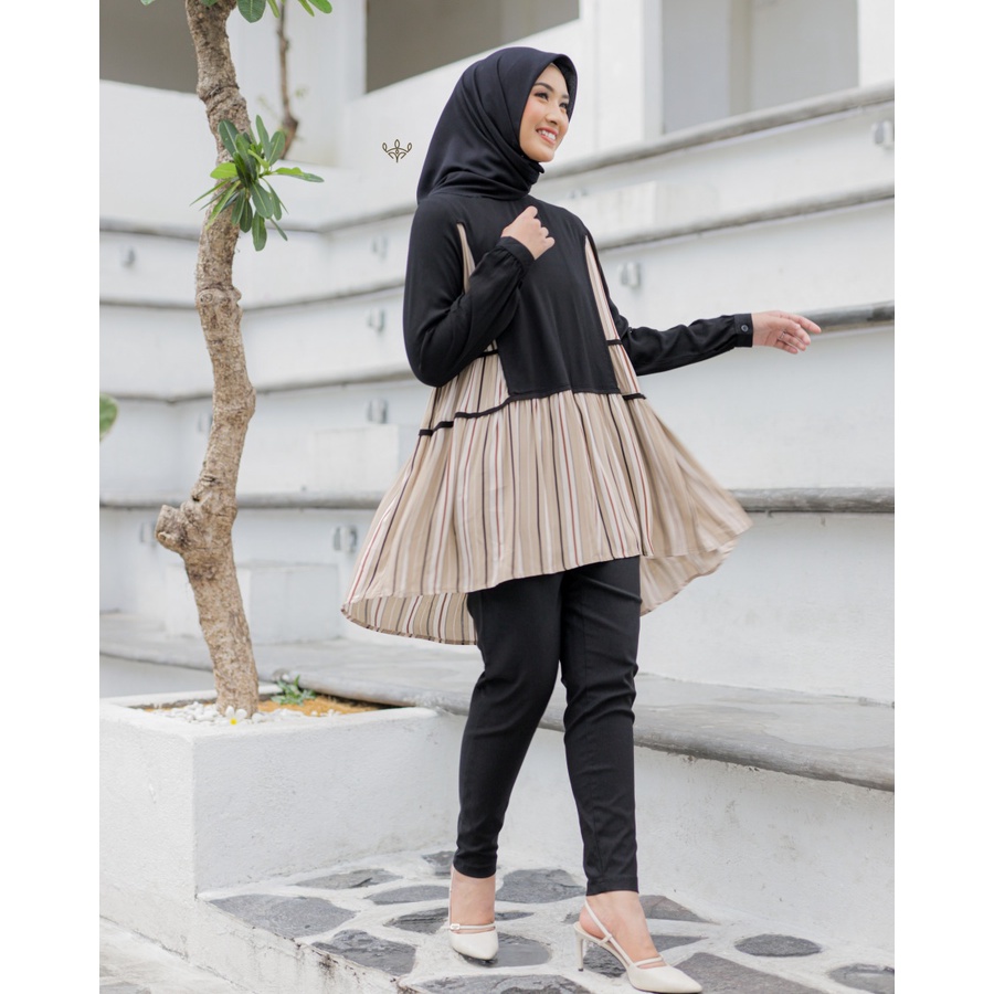 Wimi.id Kimberly Blouse | Baju Ibu Hamil dan Ibu Menyusui