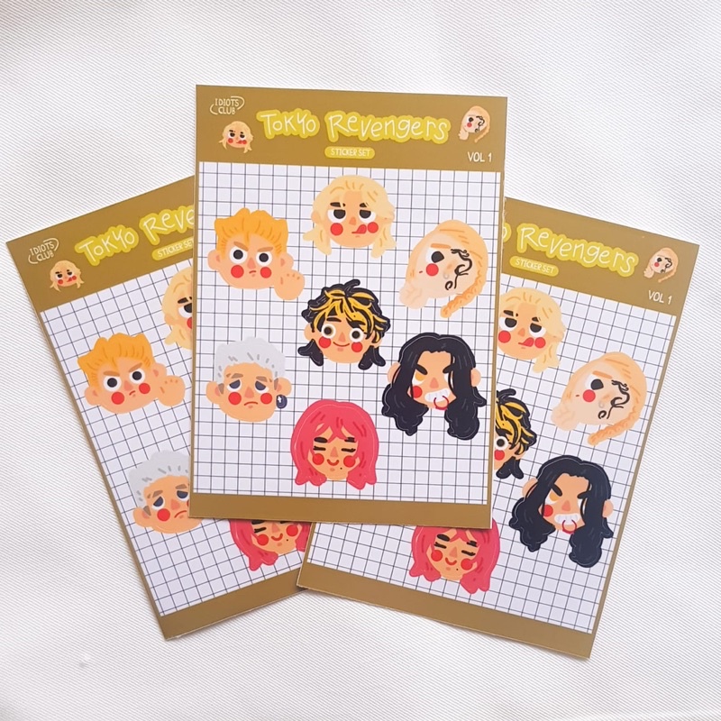 

Tokyo Revengers stickers set - idiotsclub