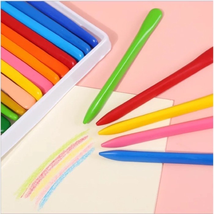 

Crayon Warna Anak Ajaib Tahan Air Anti Kotor Pensil Warna Crayon Pastel Tidak Beracun High Quality