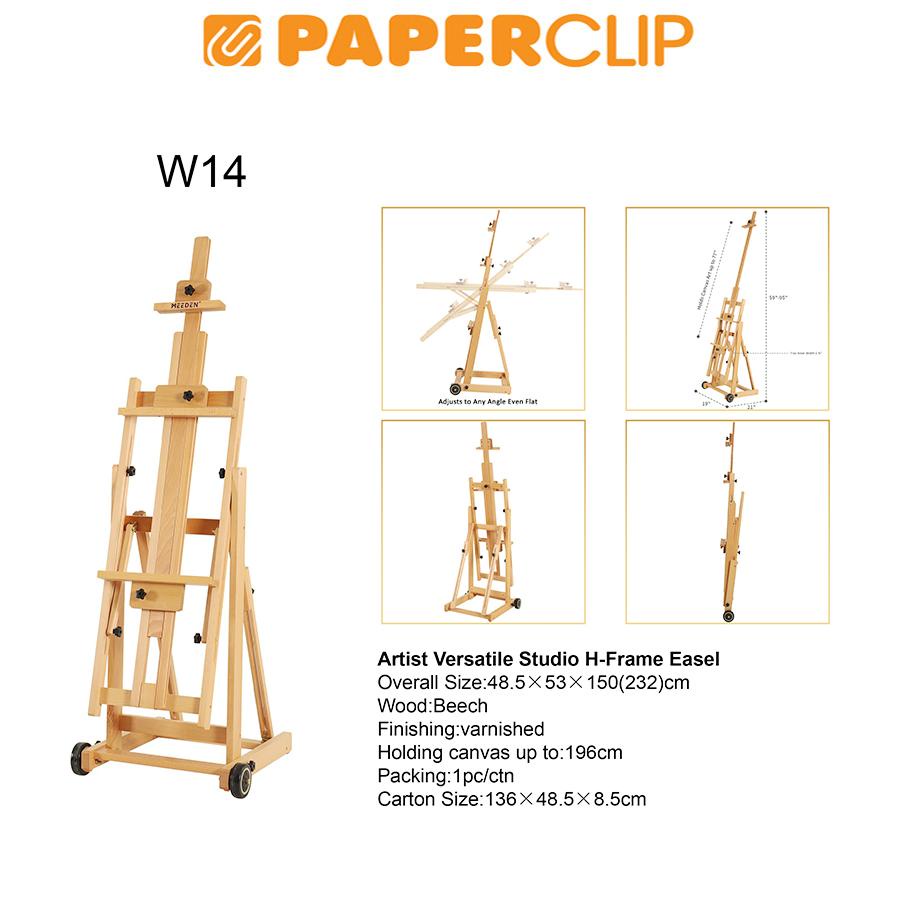 

MEEDEN EASEL ARTIST VERSATILE H-FRAME W14