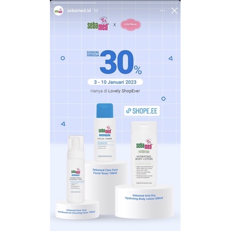 Sebamed Clear Face Antibacterial Cleansing Foam 150ml Anti Bacterial Acne Jerawat Berminyak