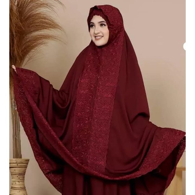MUKENA FATIMAH PREMIUM/MUKENA VIRAL/MUKENA CANTIK/MUKENA LEBARAN