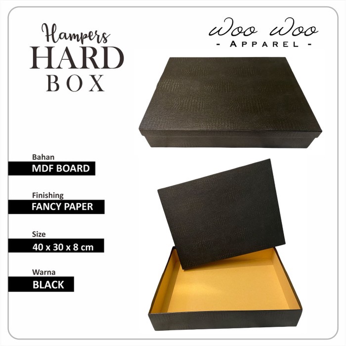 

✨READY✨ -Hard Box Hampers - Hitam- 1.1.23