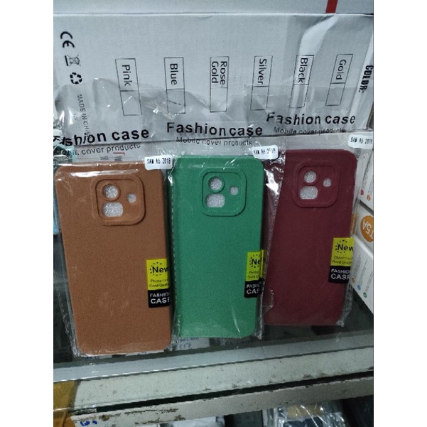 Softcase Samsung A6 2018 Silikon Casing Case Macaron Pelindung Pro Camera
