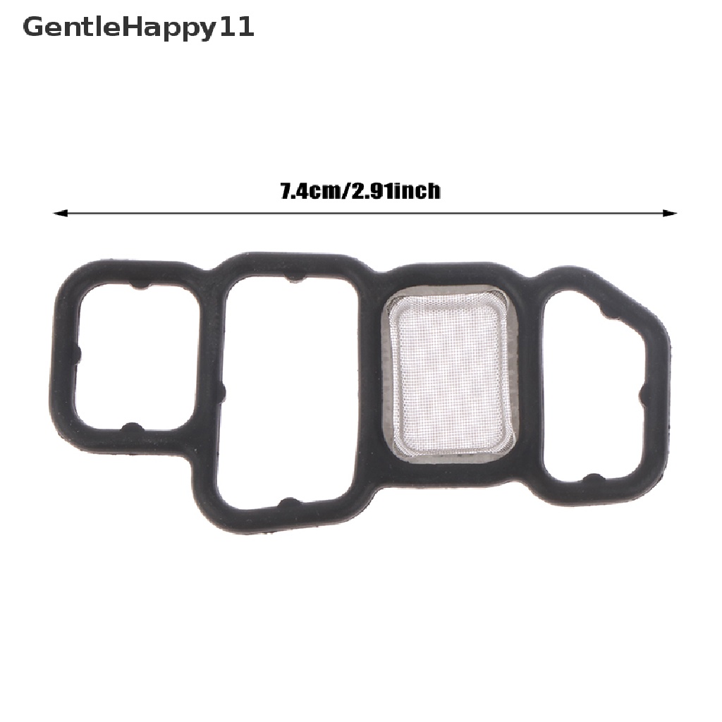 Gentlehappy VTEC Spool Valve Filter 15826-RNA-A01 Compatible Dengan Civic 2006-2014 Accord Gasket Filter 15826RNAA01 Solenoid Valve Gasket Suku Cadang Mobil id