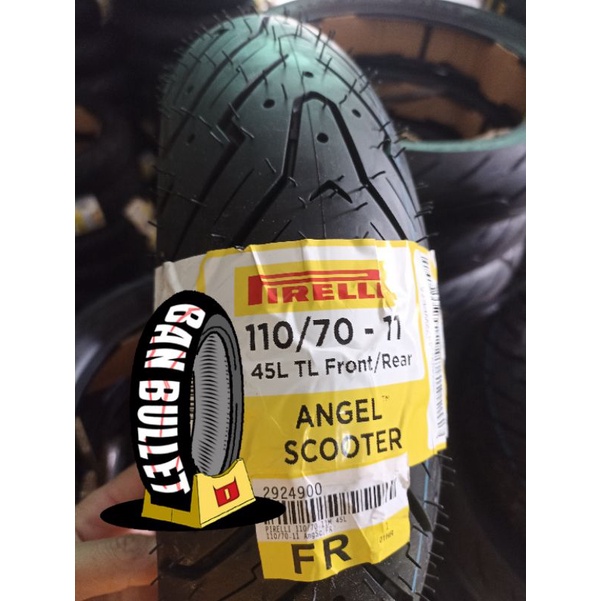 BAN PIRELLI ANGEL SCOOTER 110/70 R 11 Vespa Matic, Primavera, LX (STANDAR vespa LX/LS)