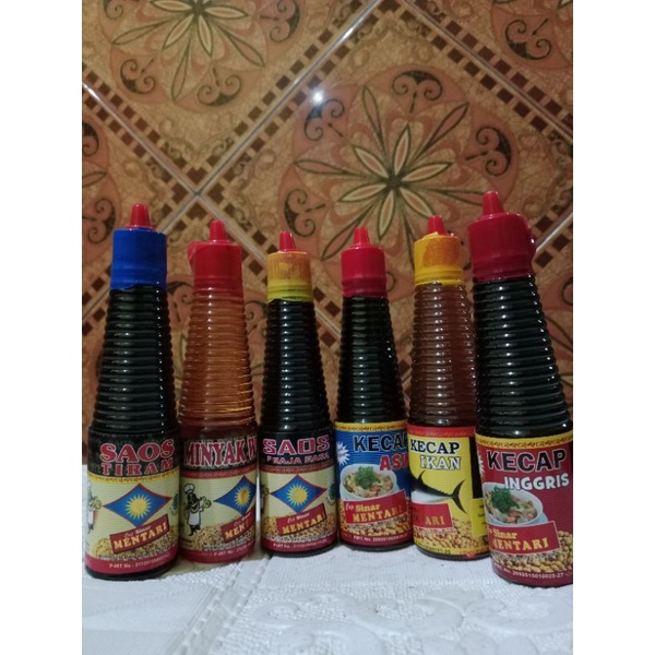 

paket masak 6in1 (saos tiram kecap ikan minyak wijen raja rasa kecap asin kecap ikan)