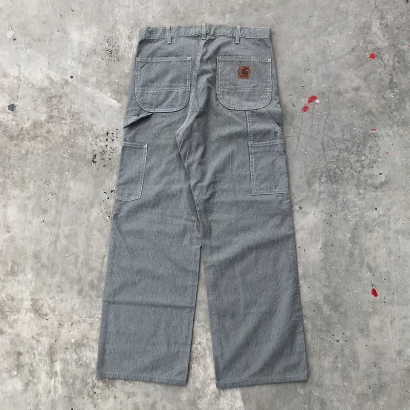 carhartt hickory carpenter pants