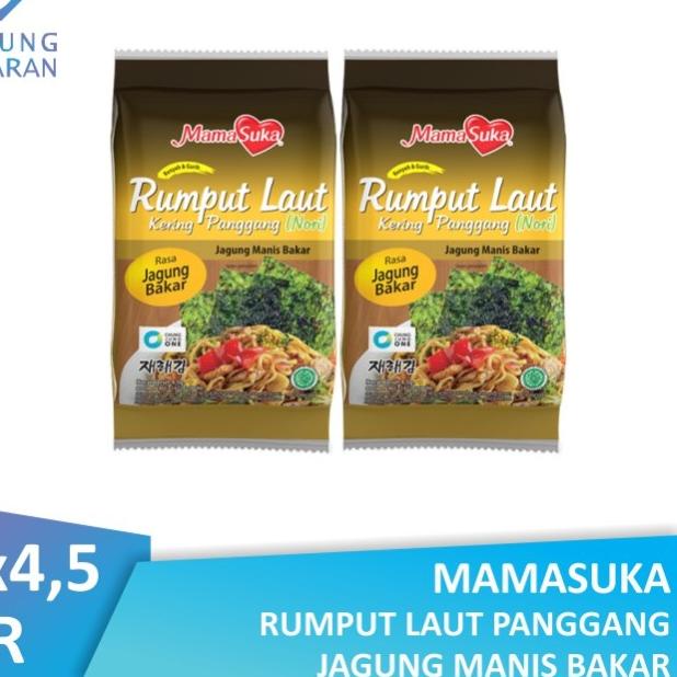 

AIL601 Mamasuka Rumput Laut Panggang Jagung Manis Bakar (Isi 2 Pcs) ++