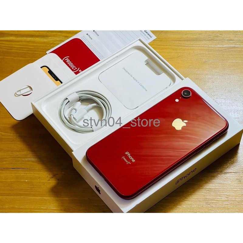 iPhone XR 64GB Red Product Resmi iBox BH88% Tangan Pertama Mulus Terawat