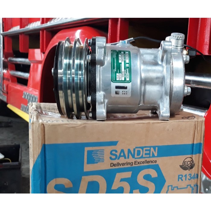 Kompresor ac mobil merk sanden 508 original