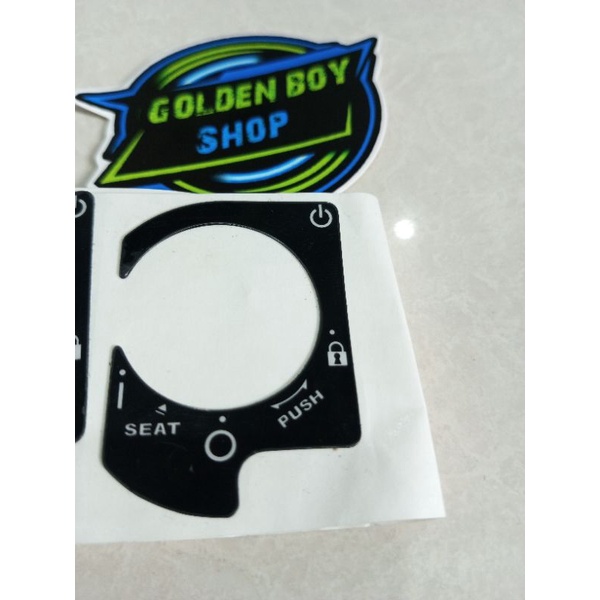 stiker emblem kontak keyless Honda Vario 125, 150, new Scoopy 2020-2022