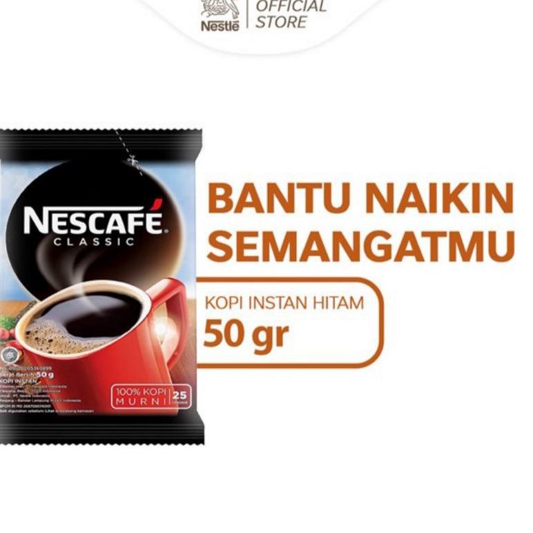 

STOCK TERBATAS R852 Nescafe Classic 50gr Kopi Instan ョ