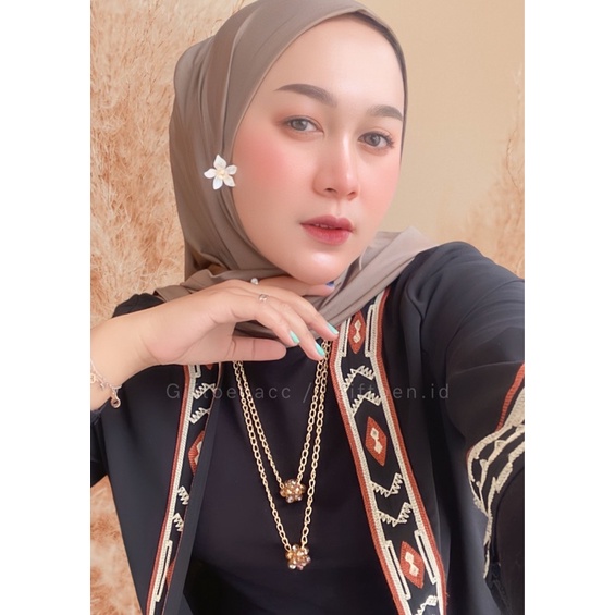 Chain necklace Kode Cika Hijab friendly