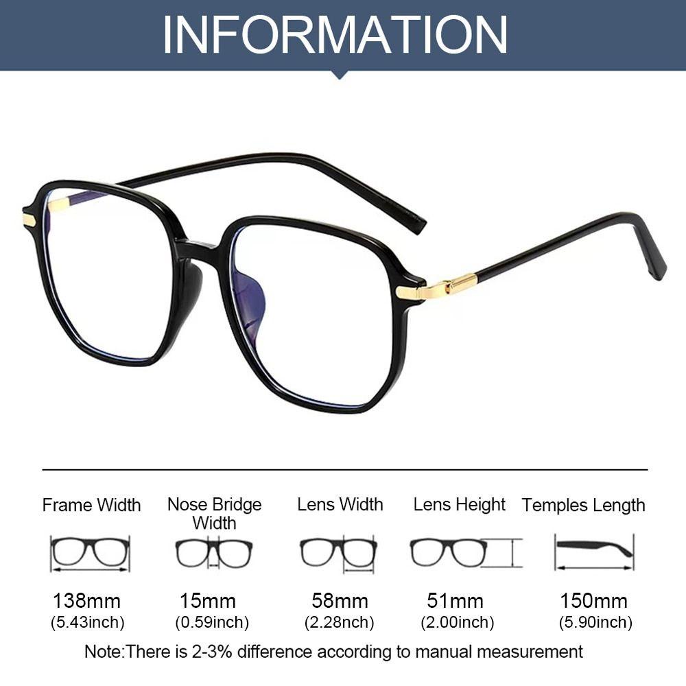 R-flower Anti-Blue Light Kacamata Pria Wanita Tahan Lama Pelindung Mata Ultra Light Frame