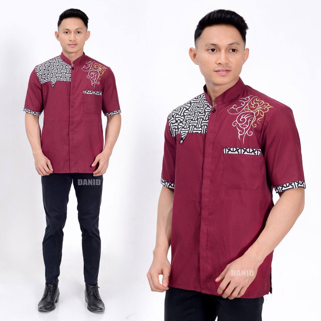 baju koko kurta lengan pendek original tajol koko pasar turi