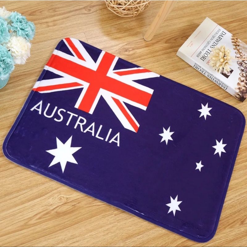 keset Bendera australia souvenir keset australia anti slip