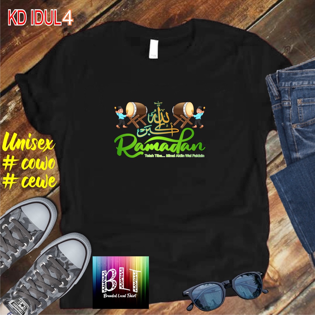 Cod Kaos Lebaran 2023 Kaos Idul Fitri KD IDUL 4 Keluarga Marhaban Ya Ramadhan Kaos Murah Idul FItri 2023 unisex pakaian wanita lebaran pakaian pria lebaran